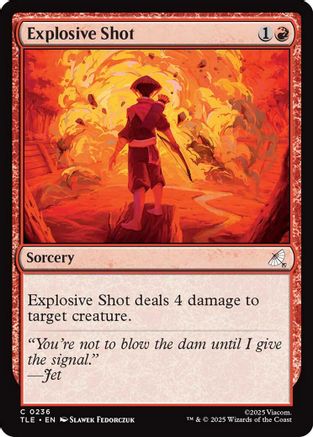 Explosive Shot (236) - Avatar: The Last Airbender: Eternal-Legal