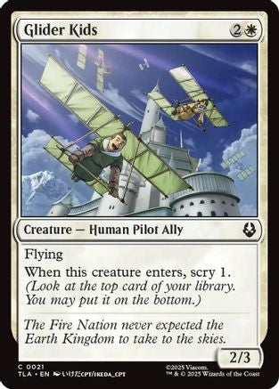 Glider Kids (021) Foil - Avatar: The Last Airbender
