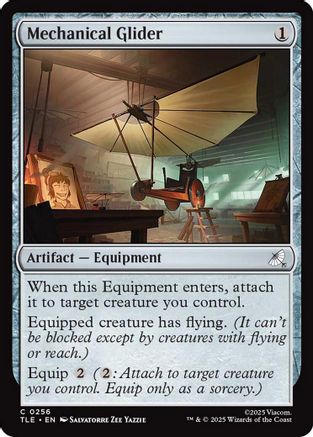 Mechanical Glider (256) Foil - Avatar: The Last Airbender: Eternal-Legal