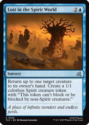 Lost in the Spirit World (224) Foil - Avatar: The Last Airbender: Eternal-Legal