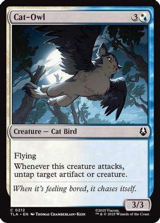 Cat-Owl (212) Foil - Avatar: The Last Airbender
