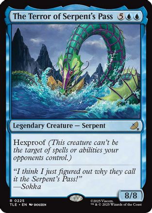 The Terror of Serpent's Pass (225) Foil - Avatar: The Last Airbender: Eternal-Legal