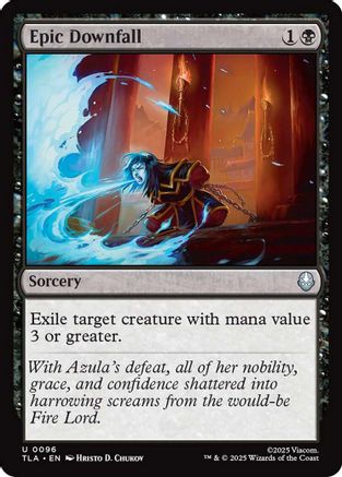 Epic Downfall (096) Foil - Avatar: The Last Airbender