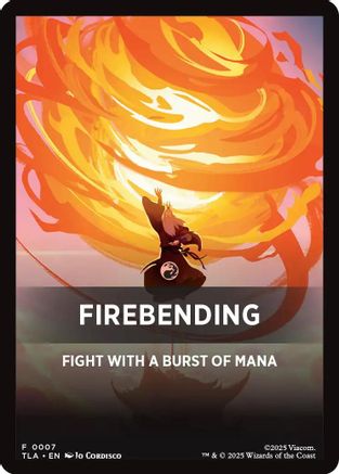Firebending Theme Card (007) - Avatar: The Last Airbender