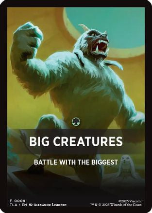 Big Creatures Theme Card (009) - Avatar: The Last Airbender