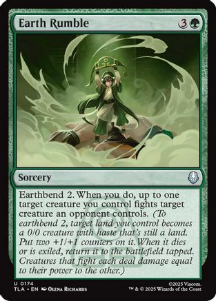 Earth Rumble (174) Foil - Avatar: The Last Airbender