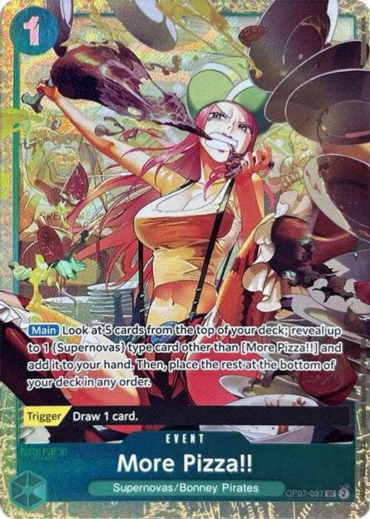 More Pizza!! (Premium Card Collection -Best Selection Vol. 4-) (OP07-037) Foil
