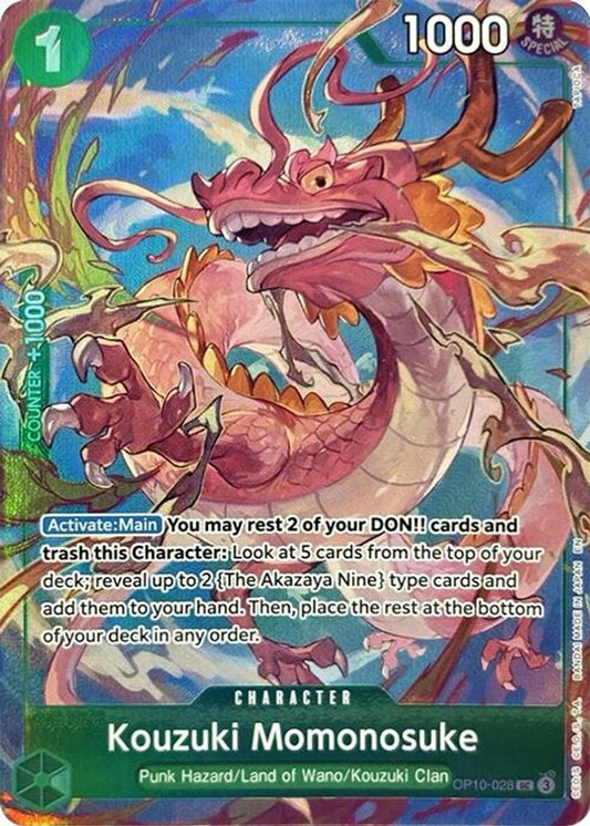 Kouzuki Momonosuke (Premium Card Collection -Best Selection Vol. 4-) (OP10-028) Foil