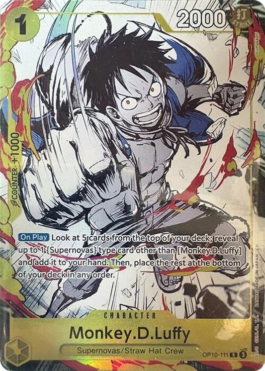 Monkey.D.Luffy (Premium Card Collection -6 assort vol.1-) (OP10-111) Foil