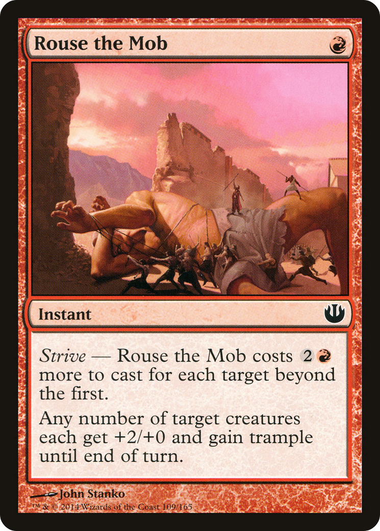 Rouse the Mob [Journey into Nyx] Foil