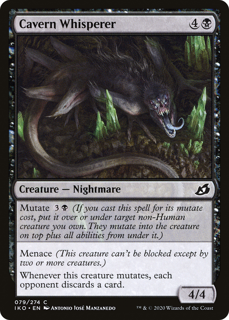 Cavern Whisperer [Ikoria: Lair of Behemoths] Foil