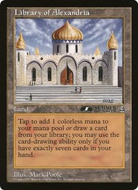 Library of Alexandria (Oversized) [Oversize Cards] | Silver Goblin