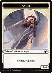 Angel (002) // Illusion (005) Double-Sided Token [Modern Horizons Tokens] | Silver Goblin