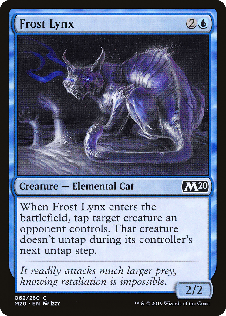 Frost Lynx [Core Set 2020] Foil