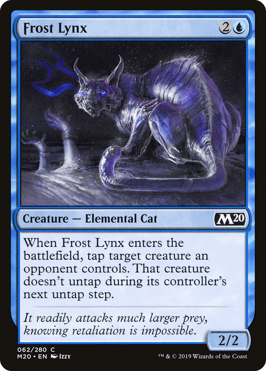 Frost Lynx [Core Set 2020] Foil