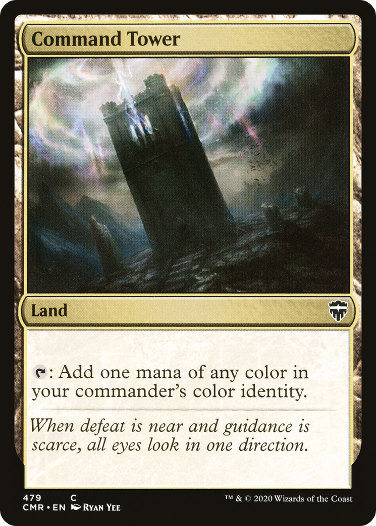 Command Tower (479) [Commander Legends] Foil