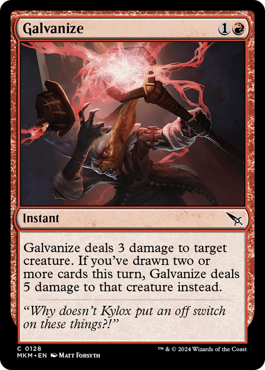 Galvanize [Murders at Karlov Manor] Foil