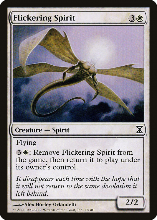 Flickering Spirit [Time Spiral] Foil