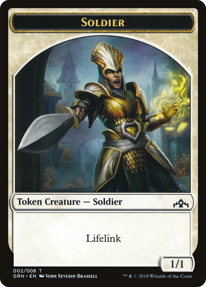 Goblin // Soldier (006) Double-Sided Token (4 // 6) - GRN Guild Kit Tokens