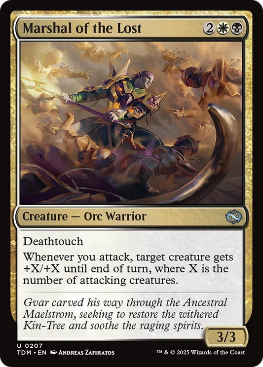 Marshal of the Lost (207) Foil - Tarkir: Dragonstorm
