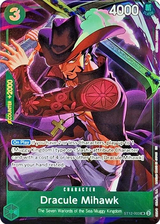Dracule Mihawk (Illustration Box Vol.4) (ST12-003) Foil
