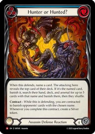 Hunted or Hunter? (SUP245) Rainbow Foil - Super Slam