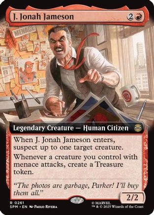J. Jonah Jameson (Extended Art) (261) Foil - Marvel's Spider-Man