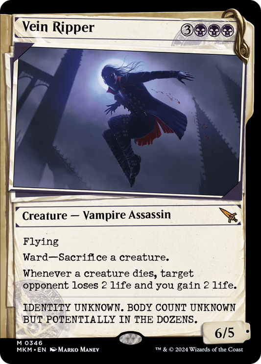 Vein Ripper (Showcase) [Murders at Karlov Manor] Foil