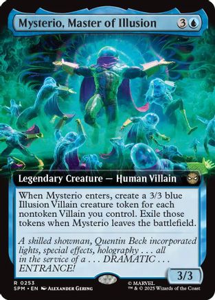 Mysterio, Master of Illusion (Extended Art) (253) Foil - Marvel's Spider-Man