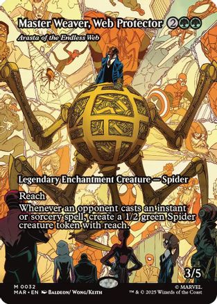 Master Weaver, Web Protector – Arasta of the Endless Web (032) - Marvel Universe