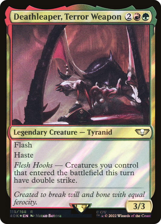 Deathleaper, Terror Weapon (Surge Foil) [Warhammer 40,000]