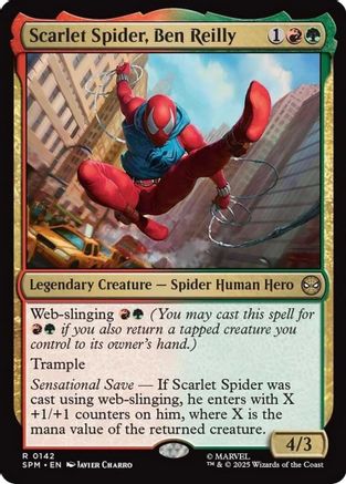 Scarlet Spider, Ben Reilly (142) Foil - Marvel's Spider-Man