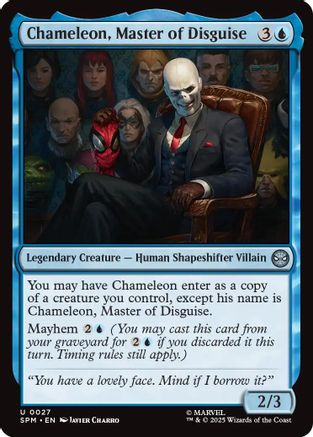 Chameleon, Master of Disguise (027) Foil - Marvel's Spider-Man