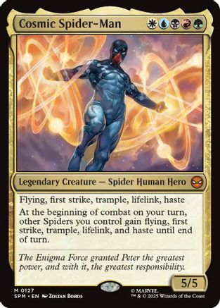 Cosmic Spider-Man (127) Foil - Marvel's Spider-Man