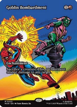 Goblin Bombardment (023) - Marvel Universe