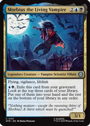 Morbius the Living Vampire (137) Foil - Marvel's Spider-Man