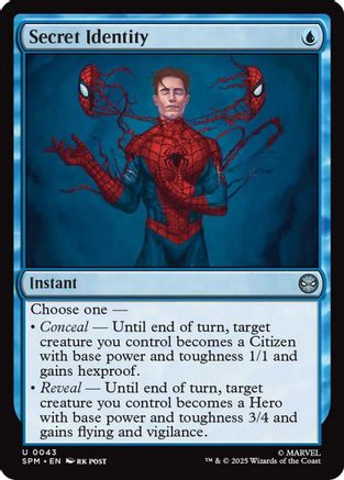 Secret Identity (043) Foil - Marvel's Spider-Man