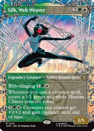Silk, Web Weaver (Borderless Web-Slinger) (215) - Marvel's Spider-Man