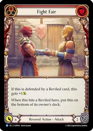 Fight Fair (SUP033) Rainbow Foil - Super Slam