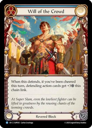 Will of the Crowd (SUP035)  - Super Slam