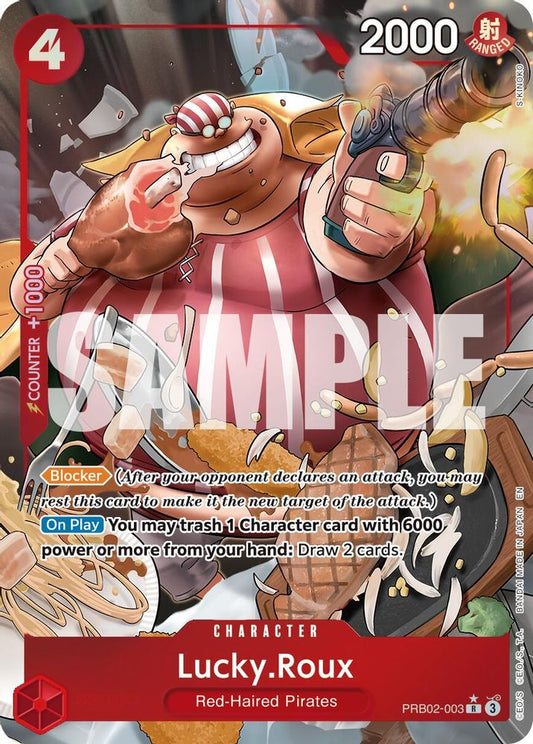 Lucky.Roux (Alternate Art) (PRB02-003) Foil
