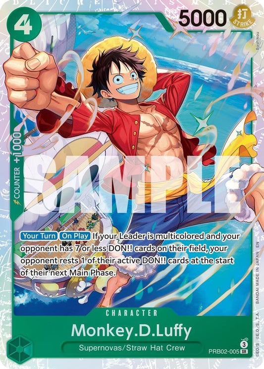 Monkey.D.Luffy (PRB02-005) Foil