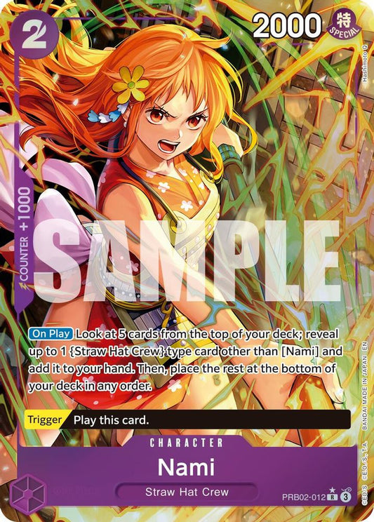 Nami (Alternate Art) (PRB02-012) Foil