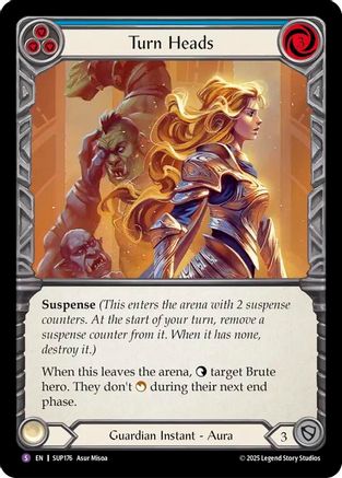 Turn Heads (SUP176) Rainbow Foil - Super Slam