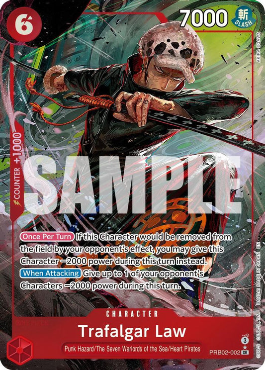 Trafalgar Law (Alternate Art) (PRB02-002) Foil