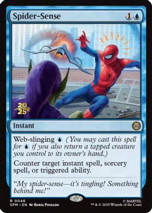 Spider-Sense (046) Foil - Prerelease Cards
