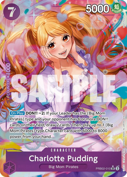 Charlotte Pudding (Alternate Art) (PRB02-010) Foil