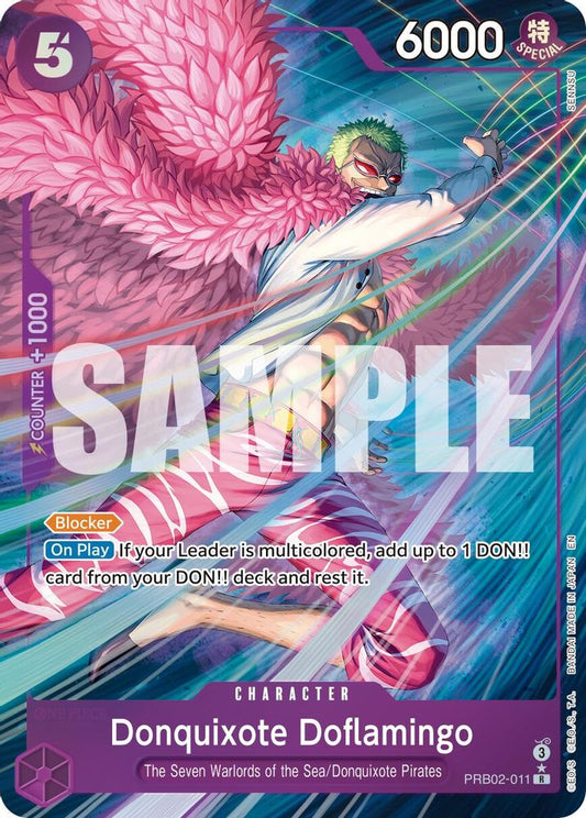 Donquixote Doflamingo (Alternate Art) (PRB02-011) Foil