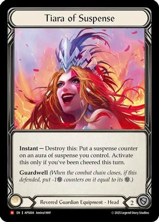 Tiara of Suspense (APS004) Rainbow Foil - Armory Deck: Pleiades