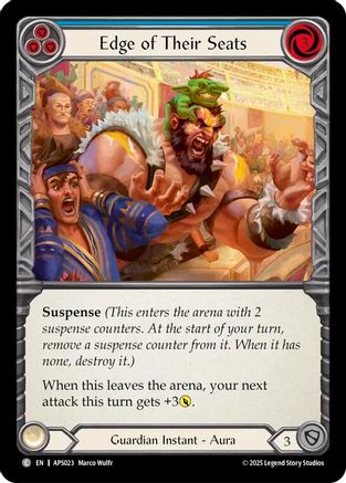 Edge of Their Seats (Blue) (APS023) - Armory Deck: Pleiades